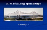 H-M of a Long Span Bridge