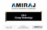 Ch-3 Group Technology - Amiraj College