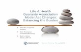 Life & Health Guaranty Association Model Act Changes ...