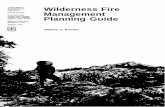 Wilderness fire management planning guide - USDA Forest Service