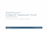Domus Client Needs Poll