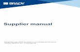 POL-10039 Rev 10 Brady Corporation Supplier Manual