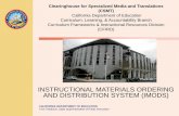 INSTRUCTIONAL MATERIALS ORDERING AND DISTRIBUTION SYSTEM …