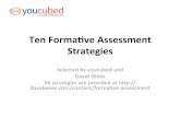 Ten$Forma*ve$Assessment$ Strategies$