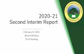 2020-21 Second Interim Report