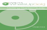 WhatsUp Gold v14.0 Getting Started Guide - Ipswitch