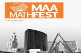 MAA MathFest Program - Mathematical Association of America