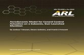 Aerodynamic Model for Canard Control Actuation on a ...