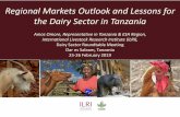 Regional Markets Outlook and Lessons for the Dairy Sector ...