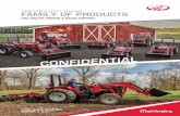 TRACTORS & UTILITY VEHICLES FAMILY OF PRODUCTS