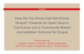 DrupalCurriculum and Certification-Final Presentation - DrupalCon