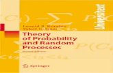Theory of Probability and Random Processes