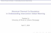 Electrical-Thermal Co-Simulation in Understanding ...