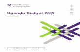 Uganda Budget 2019