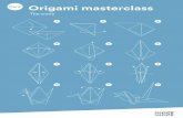 Hard Origami masterclass - Sushi Sushi