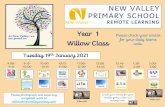 New Valley PriMary School Remote Learning