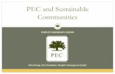PEC and Sustainable Communities - University of Pennsylvania