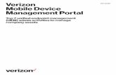 Verizon User guide Mobile Device Management Portal