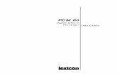 PCM 80 - Lexicon Pro