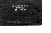 Jensen CV8 Owners Manual - Jensen C-V8 MKII 1964 - Jensen C-V8