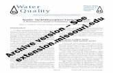Water Quality extension.missouri.edu-- See
