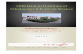 LNJN National Institute of Criminology & Forensic Science