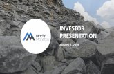 MLM Investor Presentation - Martin Marietta Materials