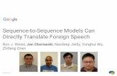 Sequence-to-Sequence Models Can Zhifeng Chen Directly ...