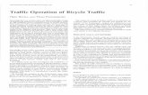 Traffic Operation of Bicycle Traffic