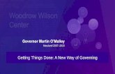 Getting Things Done: A New Way of Governing