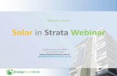 Waverley Council Solar in Strata Webinar