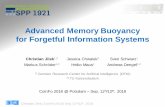 Advanced Memory Buoyancy for Forgetful Information Systems