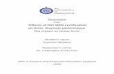 Effects of ISO 9000 certification - digilib.teiemt.gr