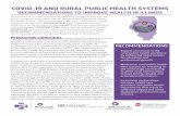 COVID-19 AND RURAL PUBLIC HEALTH SYSTEMS