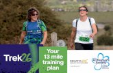 Your 13 mile training plan Lead Sponsor