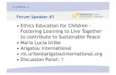 Ethics Education for Children - Fostering Learning to Live ...