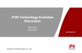 PON Technology Evolution Discussion