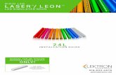 Laser Leon 24L Manual 2018 - Lektron Branding Solutions