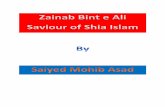 ZAINAB BINT ALI (SA) ---SAVIOUR OF SHIA ISLAM