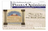 May you be inscribed - Jewish Post & Opinion
