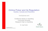 Online Poker and its Regulation - Concordia University