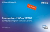 Kundenportale mit SAP und VANTAiO