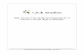 SQL Server Transactional Replication - Click Studios