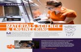 Materials Science Engineering - Clemson University, South ...