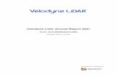 Velodyne Lidar Annual Report 2021