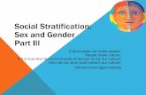 Social Stratification: Sex and Gender Part III