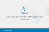 SAP Business One for Warehouse Management (WMS)