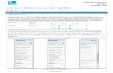 EchoVantage Release Notes Version 3.19 ECHOVANTAGE …