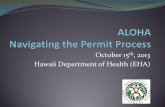 Oct0ber 15 , 2013 Hawaii Department of Health (EHA)
