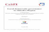 Local democratic governance in Shkodra Region
